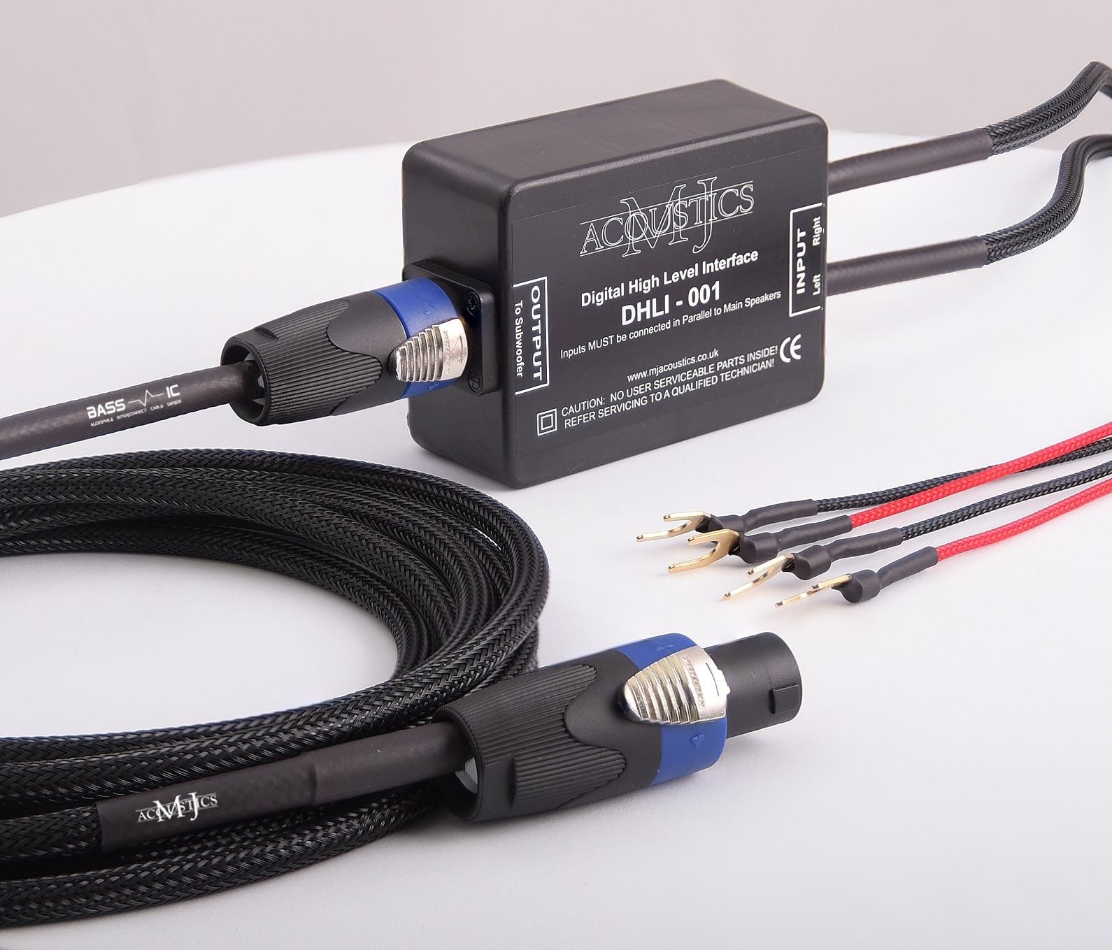 MJ Acoustics High Level Interface DHLI-001  (zonder speakon kabels)