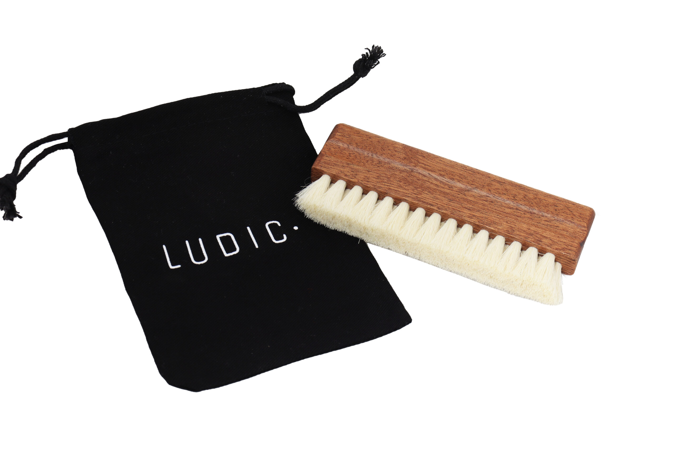 Ludic Wooden Brush Vinyl Goathair