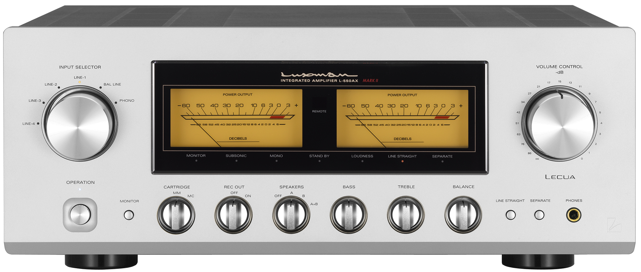 Luxman L-550AX II class A integrated amplifier (OCCASION)